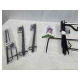 Garden Flag Stands Qty 4 - New