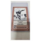 Tony Canadeo Autograph  Card