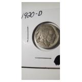 1920-D Buffalo Nickel