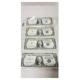 4 Silver Certificates