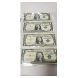 4 Silver Certificates