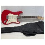 Standard S101 Electric 6 String Guitar w/Soft Case
