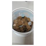 300 Mixed Wheat Cents