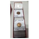 80- Teen Wheat Cents in 2x2s