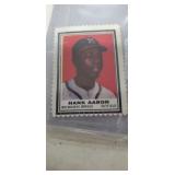 1962 Topps Hank Aaron Stamp