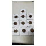 10 - Early Date Wheat Cents