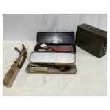 30 cal Ammo Can, Clay Thrower, Cleaning Kits