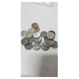 25 1943 Steel Wheat Cents