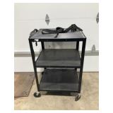 Multipurpose Three Shelf Computer Cart