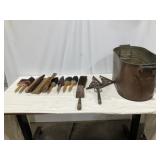 Assorted Tools - Brushes, Garden Tools,