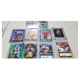 Football Lot with Star Rookies and Autos