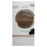 1853 US Large Cent