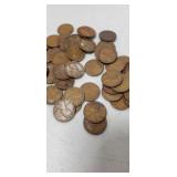50 - 1930s S Mint Wheat Cents
