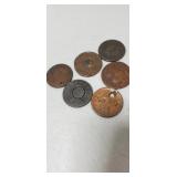 6 - Cull US Large Cents