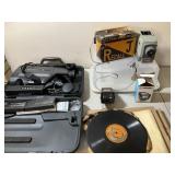 Vintage Slide Projector, Slide Viewer, VHS Quasar