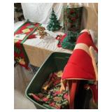 Christmas Decor - Ceramic Tree, Towels and More