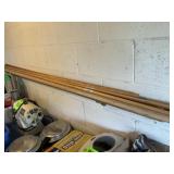 House Wood Trim - 1/4 rnds, Base, No Handrail