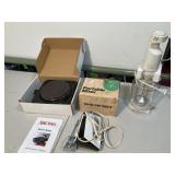 Hand Mixer, Hot Plate, Blender