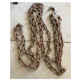 3/8" Log Chain w/Hooks - 15