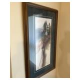 Framed Eagle Picture -  17"x30"