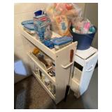 Storage Units w/Cleaning Supplies and More