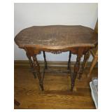 Side Table 30"x29"x16" - Top is Stained,