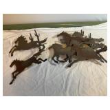 Metal Horse Wall Art