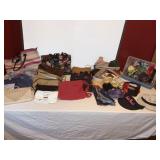 Assorted Bags and Hats, Tote