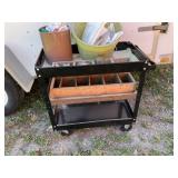 Rolling Tool Cart w/Contents