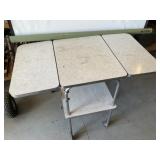 Folding Rolling Kitchen Cart