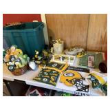 Green Bay Packer Decorations - Magnets, Hot Pads,