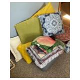Pillows, Blankets
