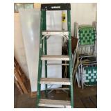 72ï¿½ Fiberglass Step Ladder