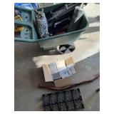 Plastic Garden Cart, Edging, Owl and More