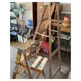 Wooden Step Ladders - 72" and 48ï¿½