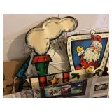 Lighted Christmas Train Display - Tested