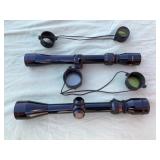 Tasco Scopes 3x9x32 and 40 w/Covers - Qty 2