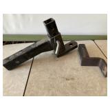 Receiver Hitches - Qty 3, One Adjustable