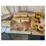 Rafting Items, Leather, Wood Boxes, Tote