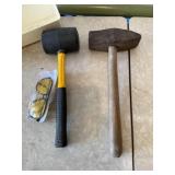 Rubber Mallet, Maul, Glasses