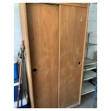 Wooden Two Door Closet 24"x36"x74"