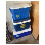 Three Coolers