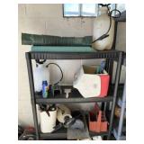 Plastic Shelf 36"x54"x14" w/Contents