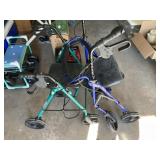 Two Adult Walkers w/Seats - Some damage