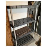 Plastic Shelving Unit 36"x57"x18"