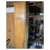 Wood Pantry Cabinet 84"x25"x18"