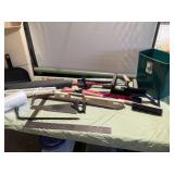 Tools - Squares, Levels, Scrappers, Saw, and More