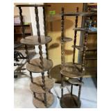 Wooden Plant Stands -  60" and 62ï¿½