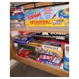 Board Games - Checkers, Operation, Dice, Cards,