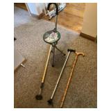 Sitting Cane Stool, Magnet, Canes - Qty 2